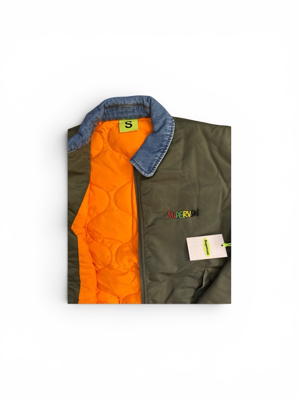 Supervsn Studios Contrast Flight Jacket - Picture 2 of 4